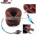 China Supplier Flannel Medical PVC Adjustable Cervical Neck Traction Device thumbnail-6