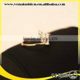 1pc White Zircon Ring, White Zircon Engagement Rings thumbnail-1