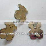 Manufacture Metal Bear Lable for Garment thumbnail-1