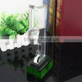 Crystal Medal and Trophy Display