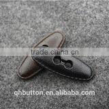 OVAL ACRYL 2-HOLES TOGGLE BUTTON FOR GARMENT ACCESSORIES