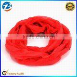 Cheap Fashion Plain Color Viscose Cotton Loop Scarf for Lady thumbnail-2