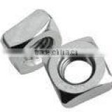 Zinc plated Square Nut with Gr4.8/Gr8.8