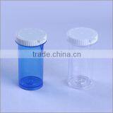 Customized 6DR to 60DR Plastic Medical Vials With Pop Top Cap thumbnail-4