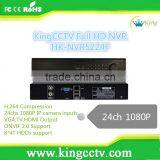 KingCCTV Cheap Network Recorder 24ch HK-NVR5224F Full hd 1080p Nvr thumbnail-1