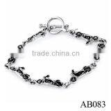 China Wholesale High Quality Metal Chain Stainless Steel Bracelet Men And Women thumbnail-4