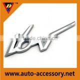 Custom 3d Auto Letters 16V Chrome Nameplate thumbnail-1