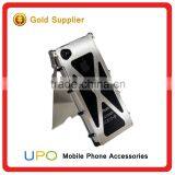 [UPO] Luxury Armor King Stainless Steel Iron Man Metal Aluminum Phone Case for IPhone 4 thumbnail-2