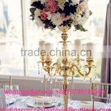 flower bowl top crystal candelabras,crystals table wedding centerpieces