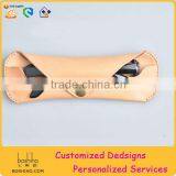 Custome Unique Cow Soft Leather Eyeglasses Case Manufacturer
