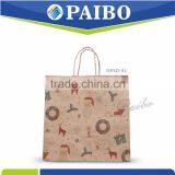 NPSD-51 Merry Xmas Paper Handbag With Handle Professional Factory for Xmas Eve Cheap thumbnail-1