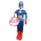 Cosplay Clothing Children's Muscle Captain America CostumeCostume Performance Props