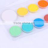 Bulk 12pcs Solid Powdered Tempera Watercolor Paint Cakes Set Artist Professional Quality in Plastic Box for Kid thumbnail-2