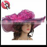 Women Large Brim Church Hats thumbnail-1