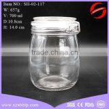 Different Volume Clip Top Glass Jars With Hinged Lids thumbnail-3