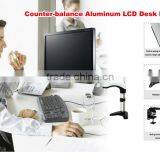 Laptop Office Furniture Sit Stand Workstation Laptop Mount thumbnail-3