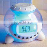 Animal,bird Sound,wake up Clock,led Light 7 Color Change Nature Sound Digital Alarm Clock