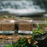 MELAO Pine Tar Soap - Mens Bar With Natural Woodsy Scent and Skin Scrub Exfoliation - Handmade With Pine, Hemp, Olive Oils thumbnail-4