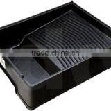 9"black paint tray cover/plastic tray