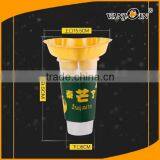 700ml Disposable Plastic Half Half Twin Cup, PP Split Boba Cup Hot Selling thumbnail-5
