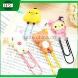 Office Stationery Personalized Rubber Meta Cartoon Animal Paper Clip Holder thumbnail-1
