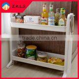 Multifunctional Plastic PP Kitchen Storage Rack Shelf Shelves thumbnail-2