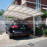 Prefeb House Aluminum Metal Carport Car Parking Cover With Arched Roof thumbnail-6