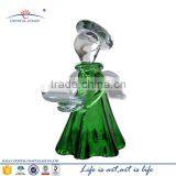 6.3''H Crystal Glass Angel Decorative Table Top Tea Light Candle Vases thumbnail-6