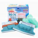 Versatile Adjustable Magnetic Double Sided Glass Cleaner Yellow And Blue thumbnail-3