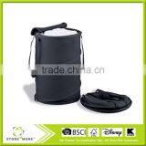 Neu Home Foldaway Hamper, Black thumbnail-1