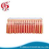 Beautiful Ruffled Banquet Table Cover for Wedding Event thumbnail-4