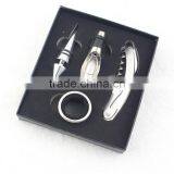Gift Box 4 Piece Wine Accessory Set Wine Tool Kit Opener Set thumbnail-2