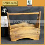 Custom Wooden 2 Tiers Wine Rack,,wine Box for 375ml Bottle thumbnail-1