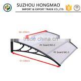 Transparent Pavilion Sun Shade Polycarbonate Awning, Outdoor Canopy thumbnail-3