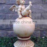 FO-6320 Polyresin Garden Statue/Sculpture,outdoor Figure Statues,garden Angel Ornaments thumbnail-1