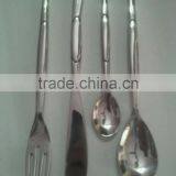 Aluminum Polished Cute Cutlery Set of 4 thumbnail-1