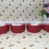 Stocked Wholesale Solid Color Stoneware Ice Cream Bowl thumbnail-4