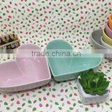 Stocked Heart Shape Sala Bowl,ceramic Soup Bowl for Microwave Oven thumbnail-6