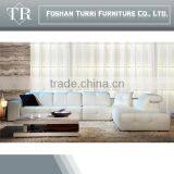 Luxurious White Color L Shape Genuine Leather Sofa thumbnail-2