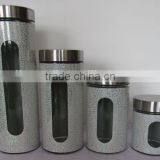 4pieces Color Metal Coated Hot Sales Storage Jar thumbnail-2
