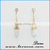 Vintage Earring Stud Irregular Turquoise Earrings for Woman Fashion thumbnail-2