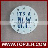 Promotional Round Shape Blank Coated Wall Clock for Logo Printing thumbnail-6