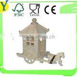 2015 China Supplier Natural Wooden Craft Carriage Wholesale thumbnail-1