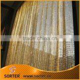 Flexible Expanded Metallic Sequin Cloth For Hanging Window Drapery Window Drapery thumbnail-2