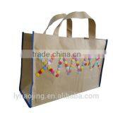 Heavy Weight Kraft Paper Bag / Take Out Paper Bags / Tyvek Paper Carry Bag thumbnail-3