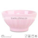 Stoneware Embossed Rice Bowl/ceramic Bowl thumbnail-5