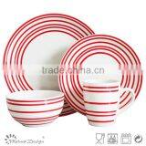 Ceramic Dinner Set Stoneware Handpainted Dinnerware Set High Quality Dinner Set Daily Use