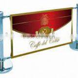 Cafe Barrier With Canvas and Advertising Printing thumbnail-3