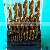25pcs DIN338 Bright Finishdrill Bit Set in Plastic Box thumbnail-1