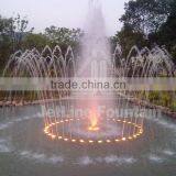 Water Fountain in a Lake, City Park of Wenzhou thumbnail-3